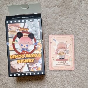Popmart Disney Dimoo World Series Figure- Chip and Dale